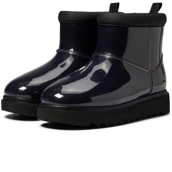 UGG By Koolaburra Black Clear Mini Boot - Picture 2 of 16